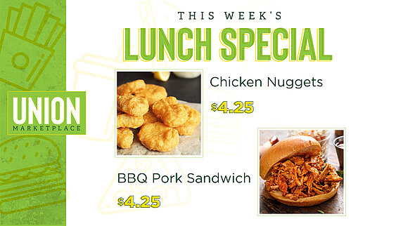 Lunch special week 1