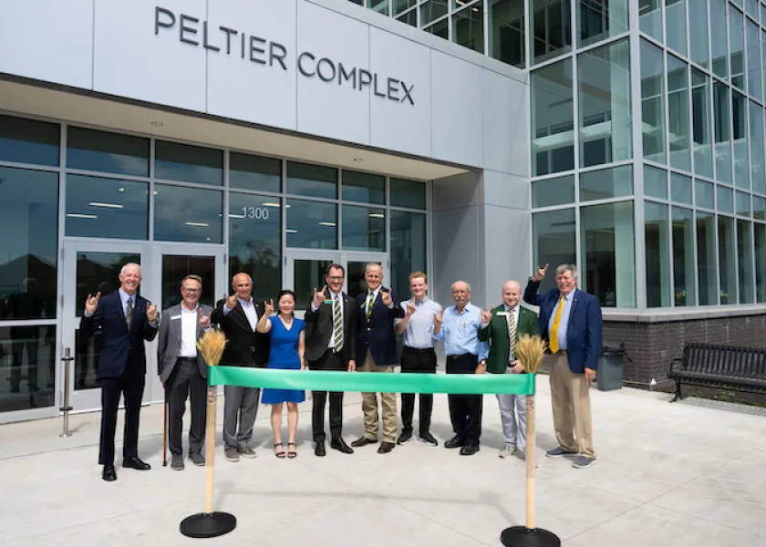 The newly constructed Peltier Complex.