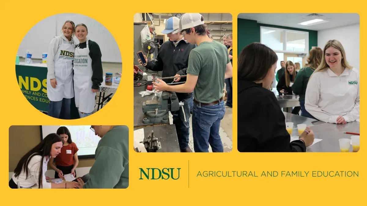 Agricultural and Family Education Students in Classroom