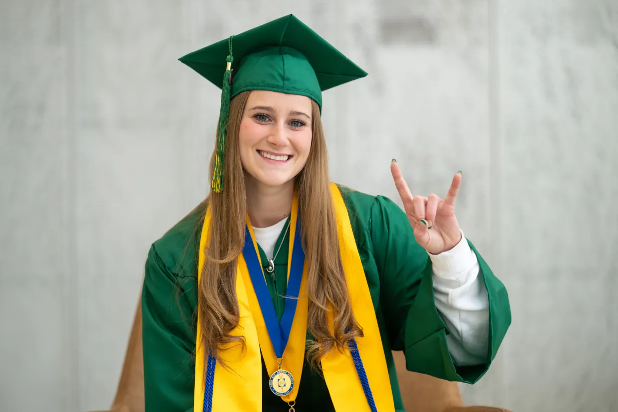 NDSU graduate Jessica Brown