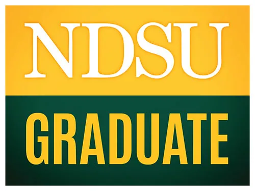NDSU Graduate yard sign