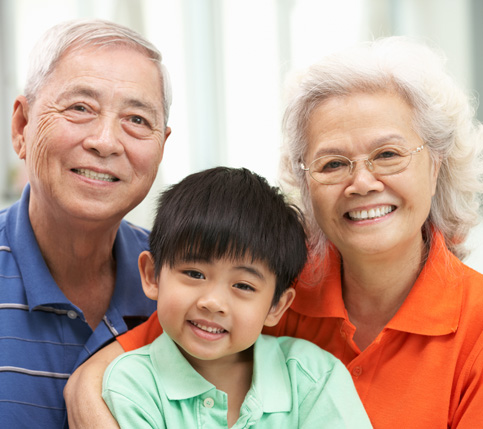 grandchildren and grandparents