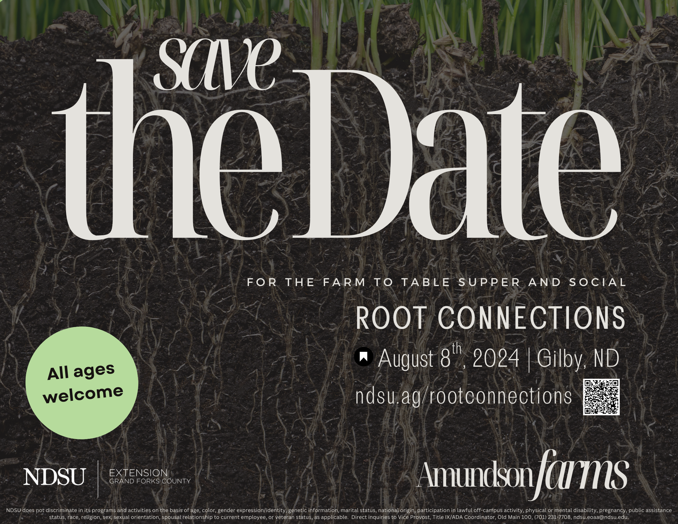 Root Connections 2024 Save the Date
