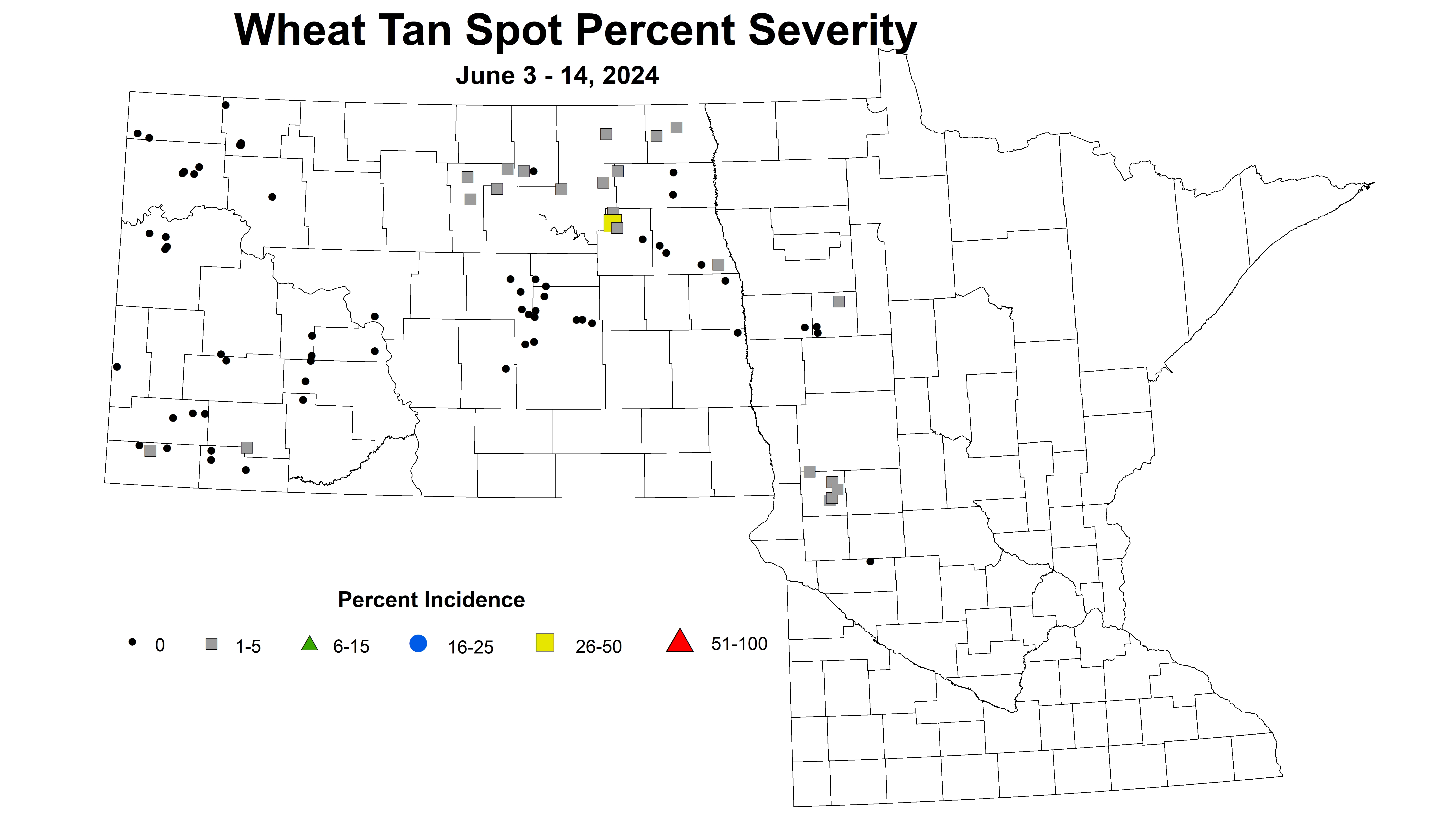 wheat tan spot percent severity 2024 6.3-6.14