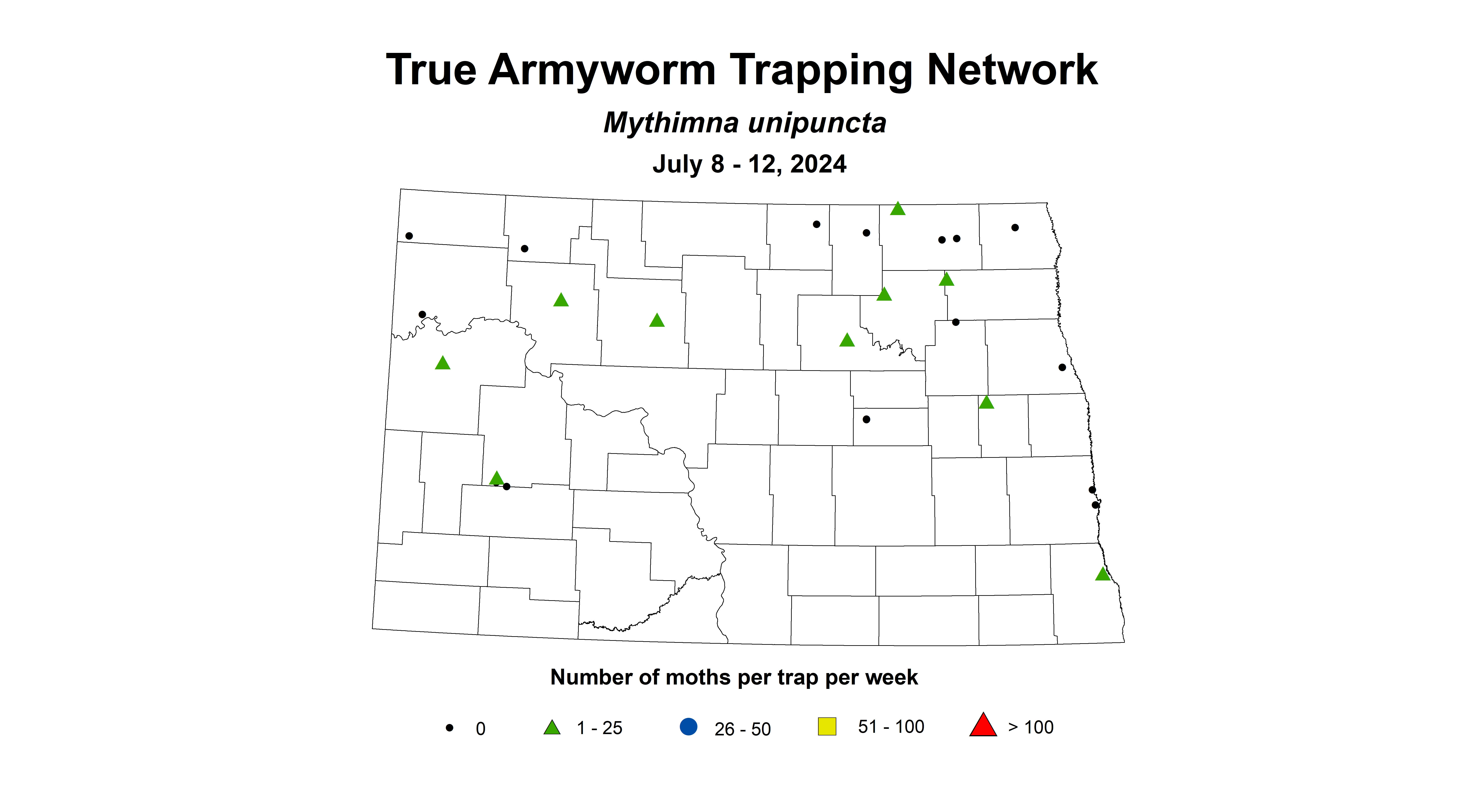 wheat insect true armyworm 7.8-7.12 2024