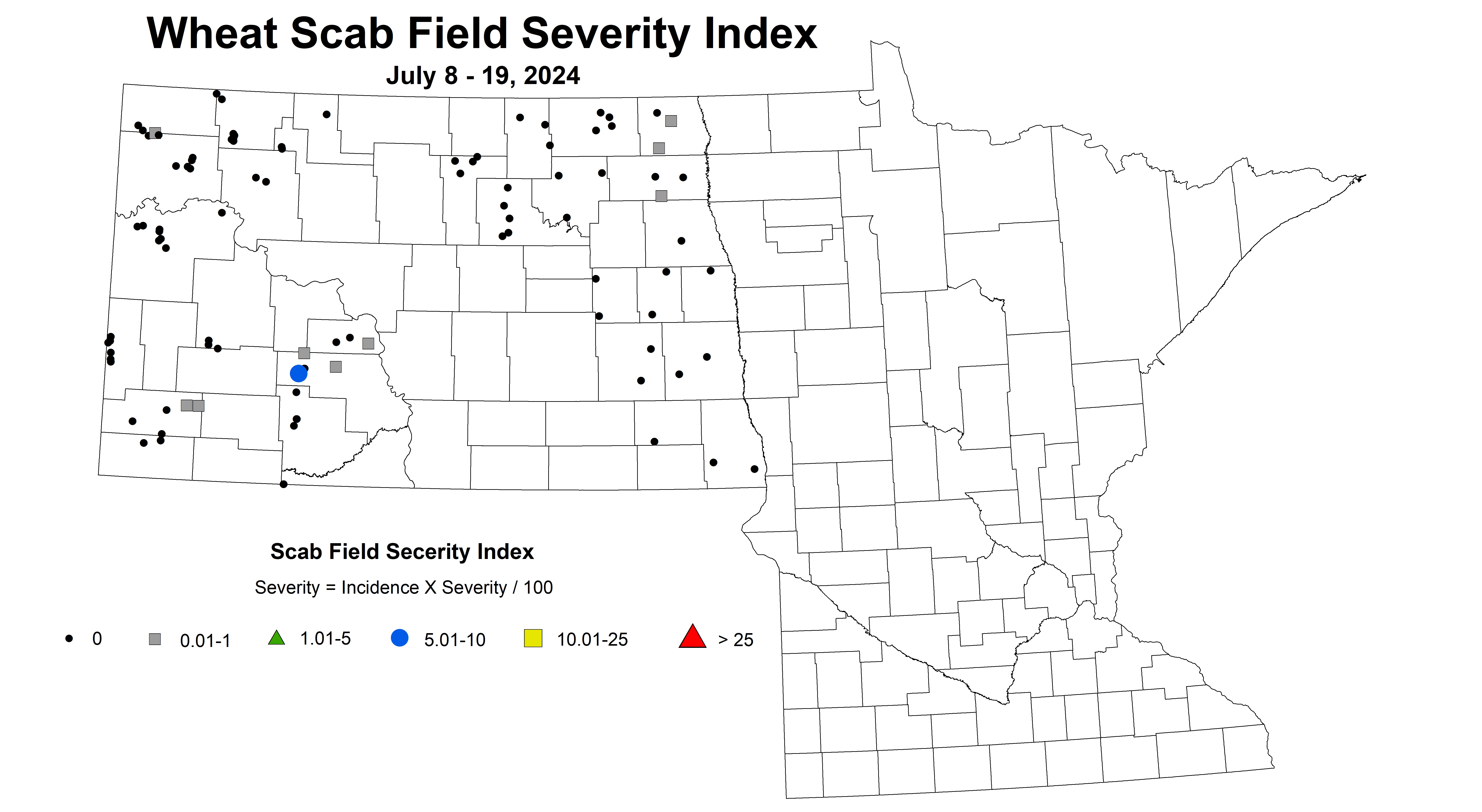 wheat scab field severity index 7.8-7.19 2024