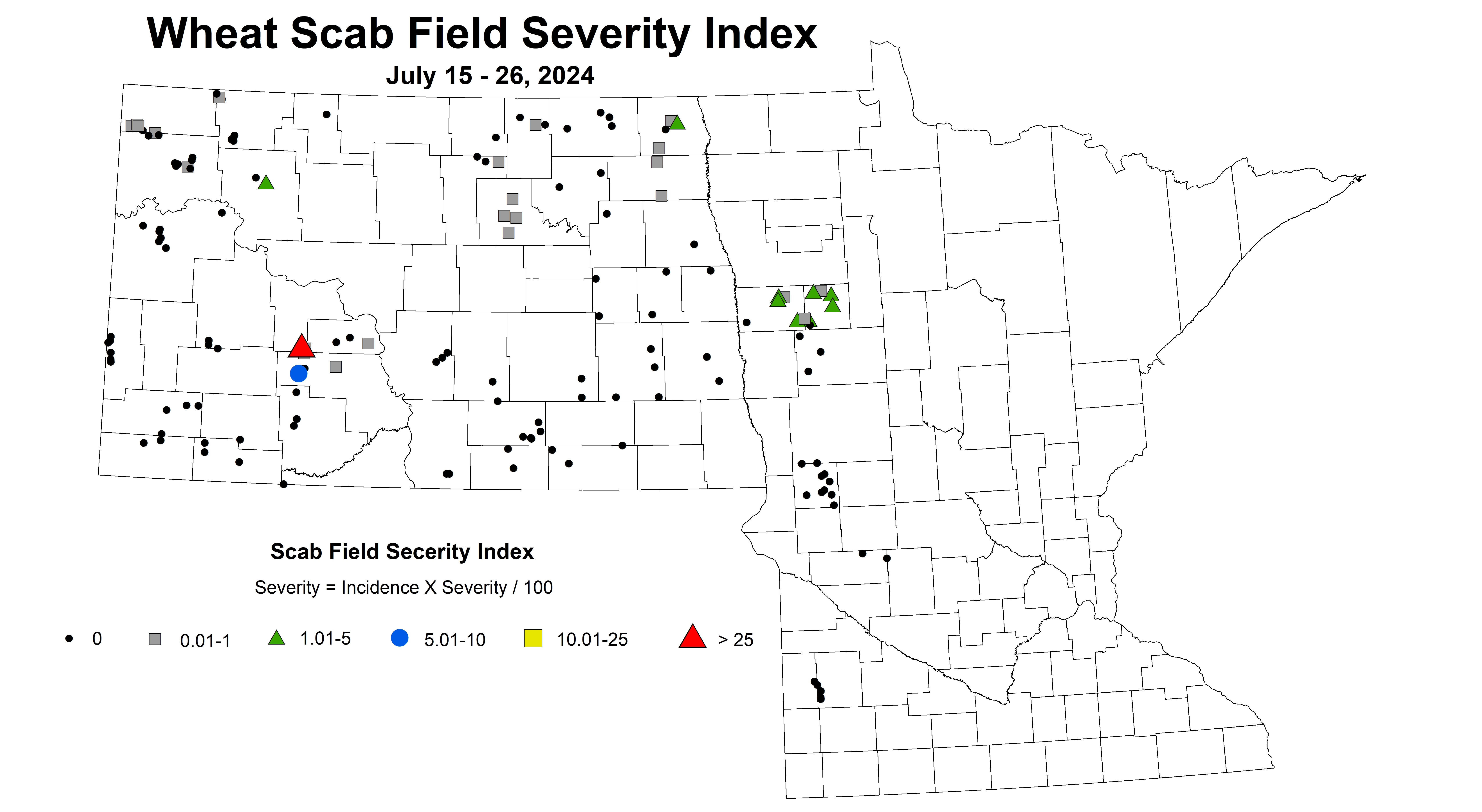 wheat scab index 7.15-7.26 2024