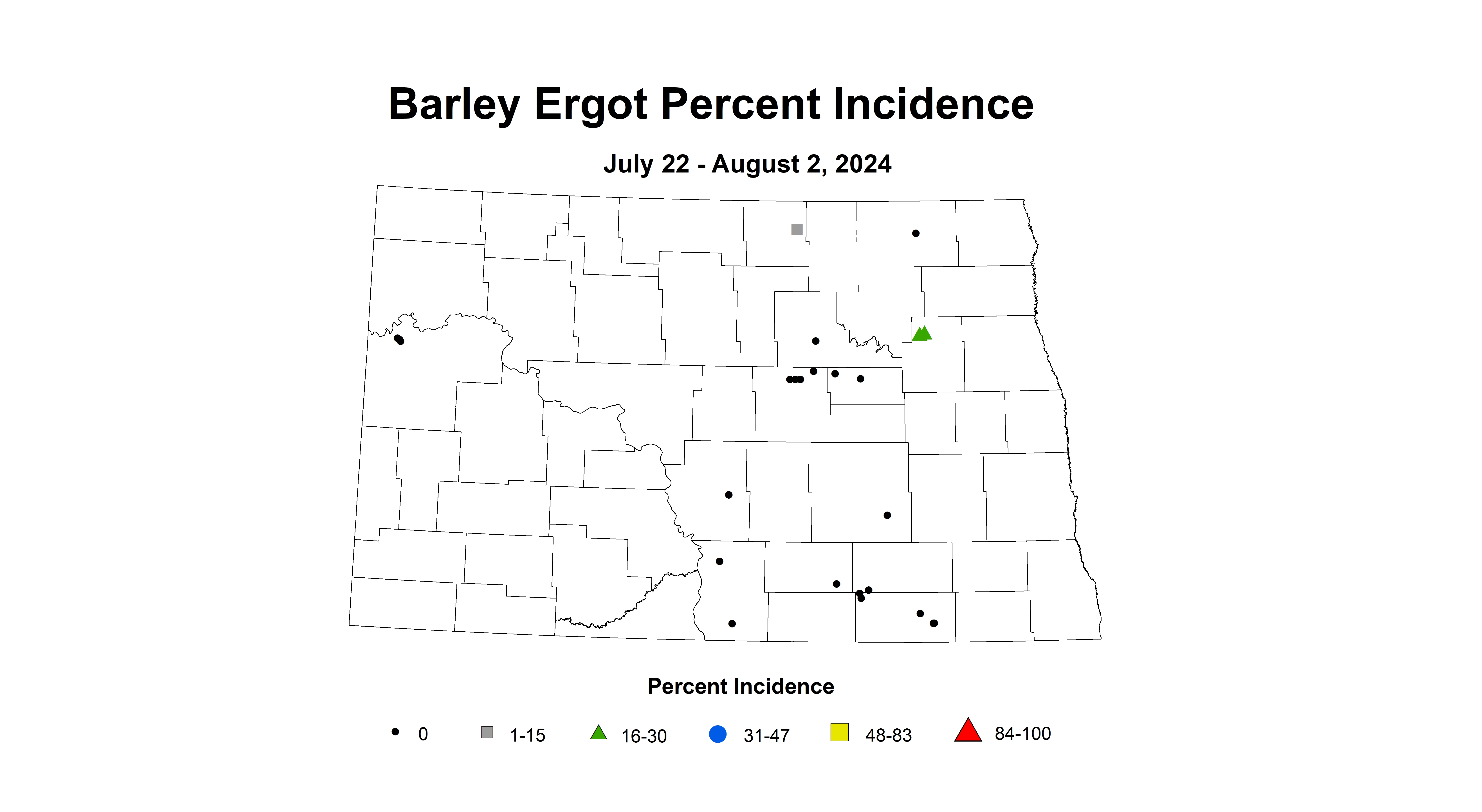 barley ergot July 22 - August 2 2024