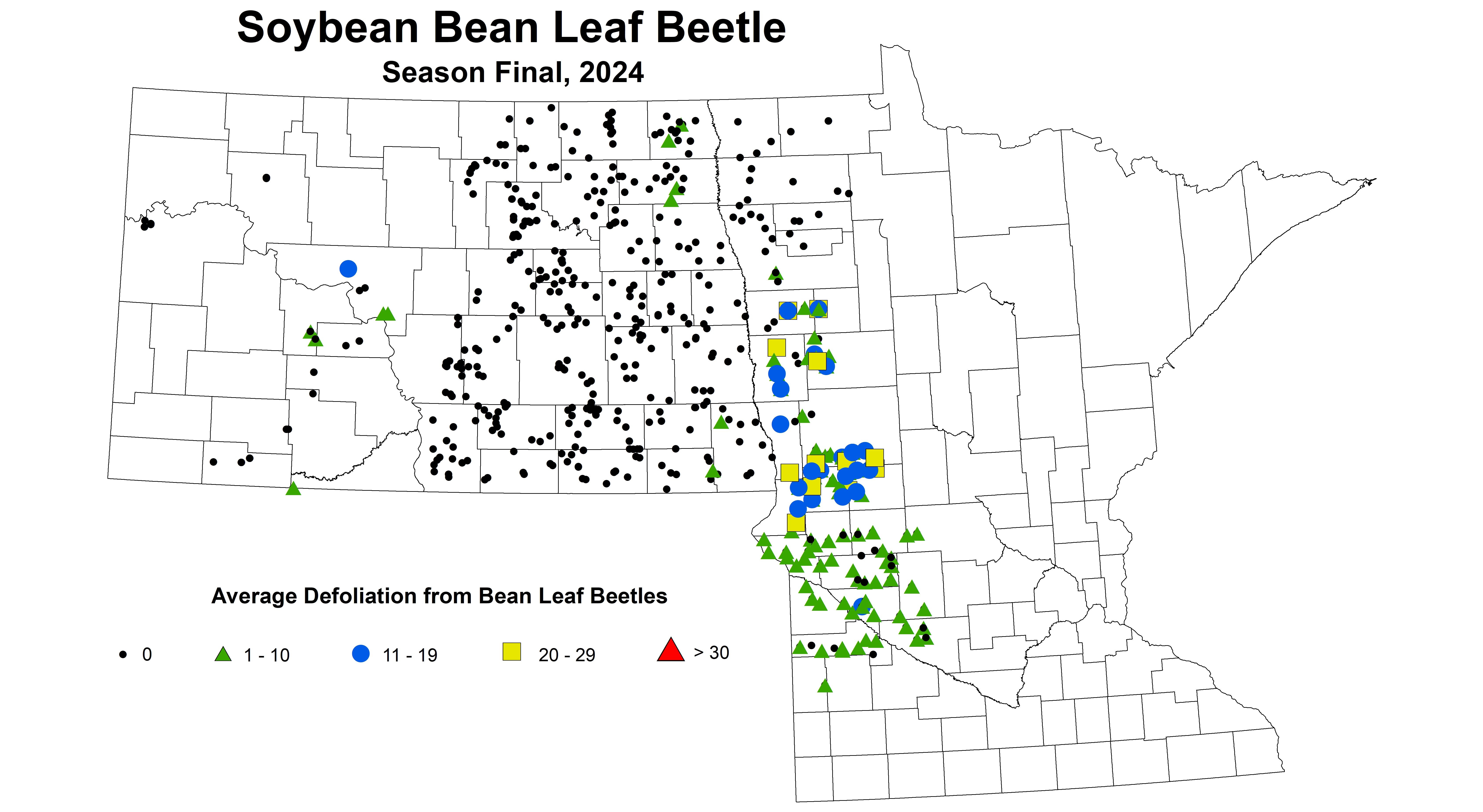 soybean BLB defoliation season final 2024