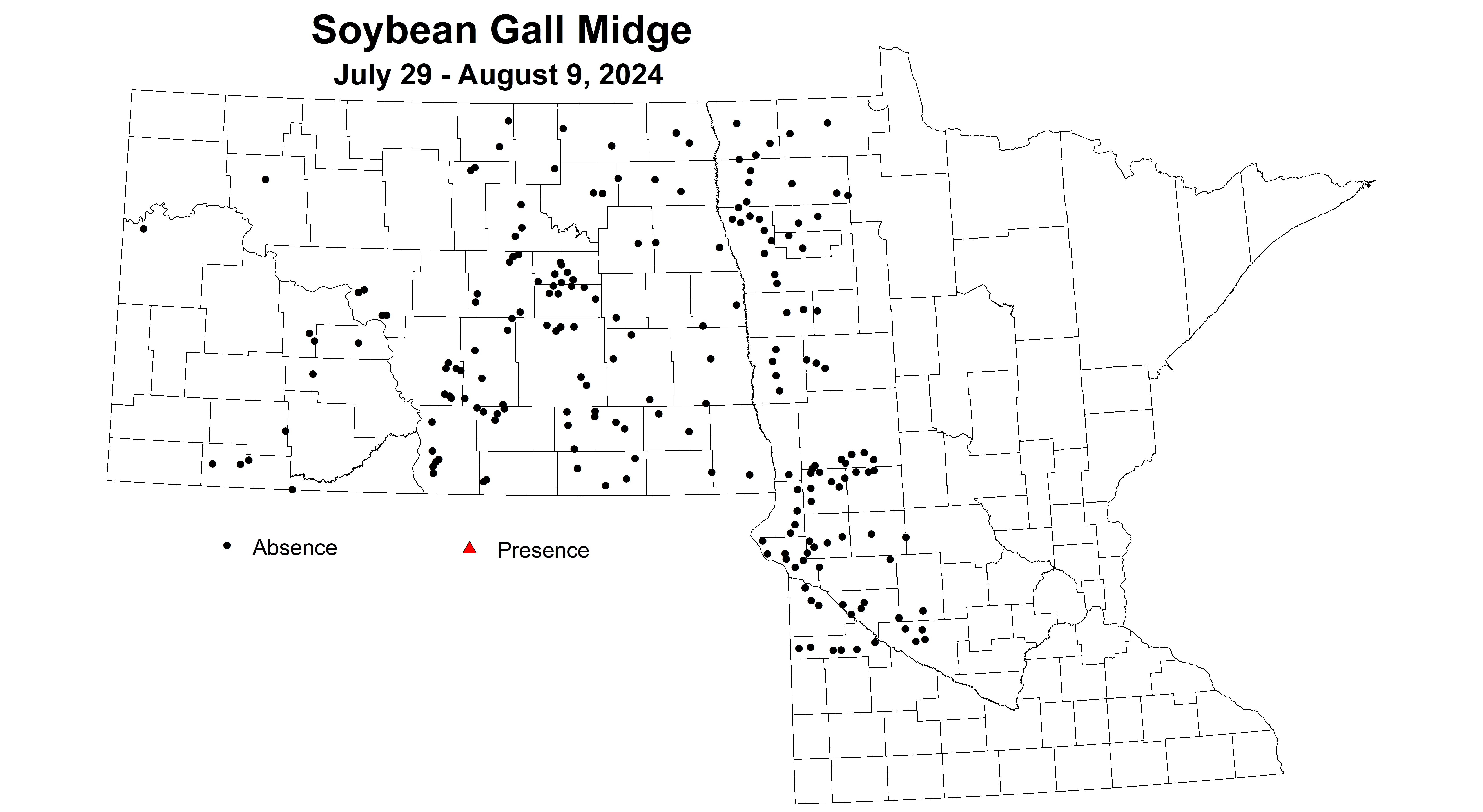 soybean gall midge July 29 - August 9 2024