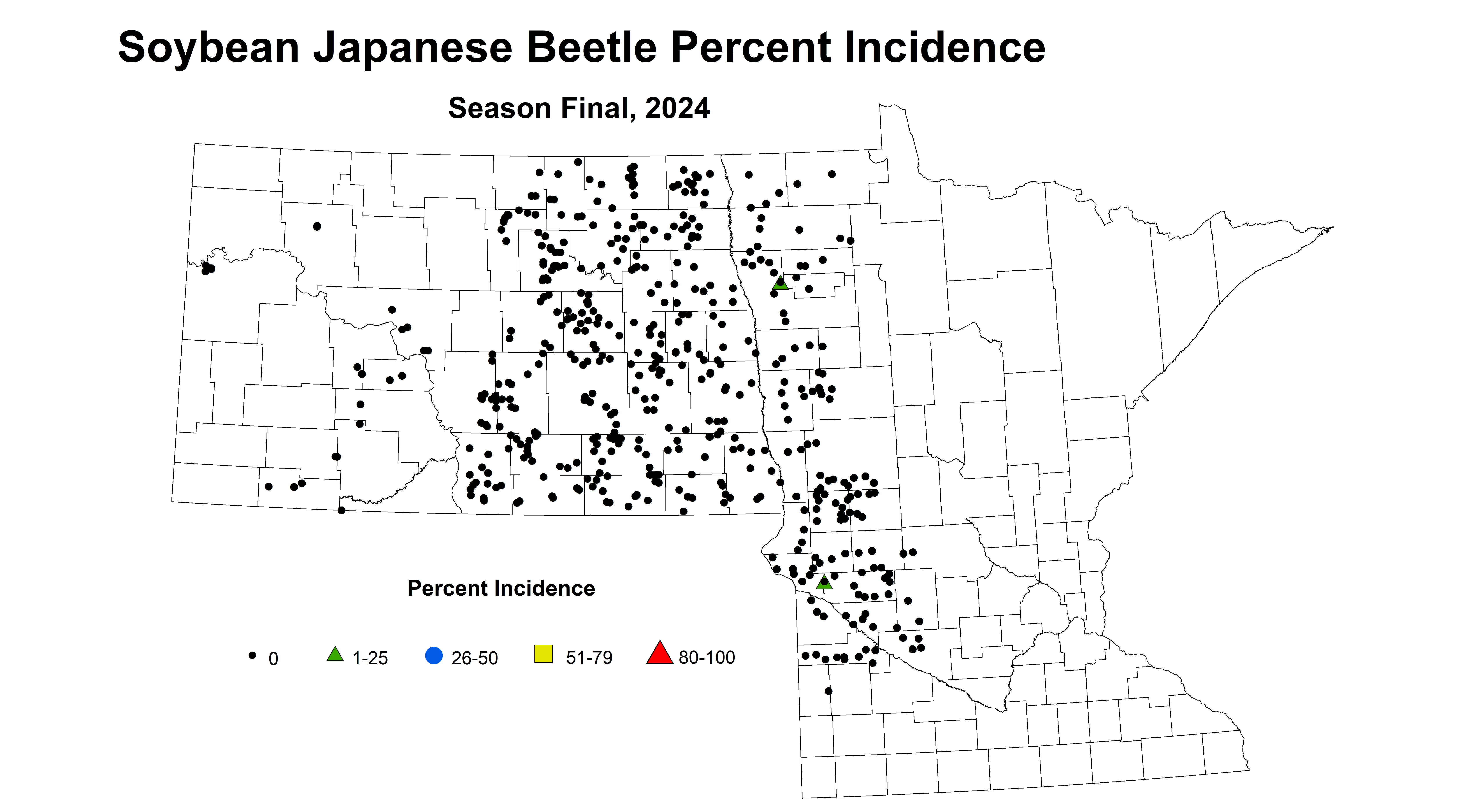 soybean japanese beetle incidence season final 2024