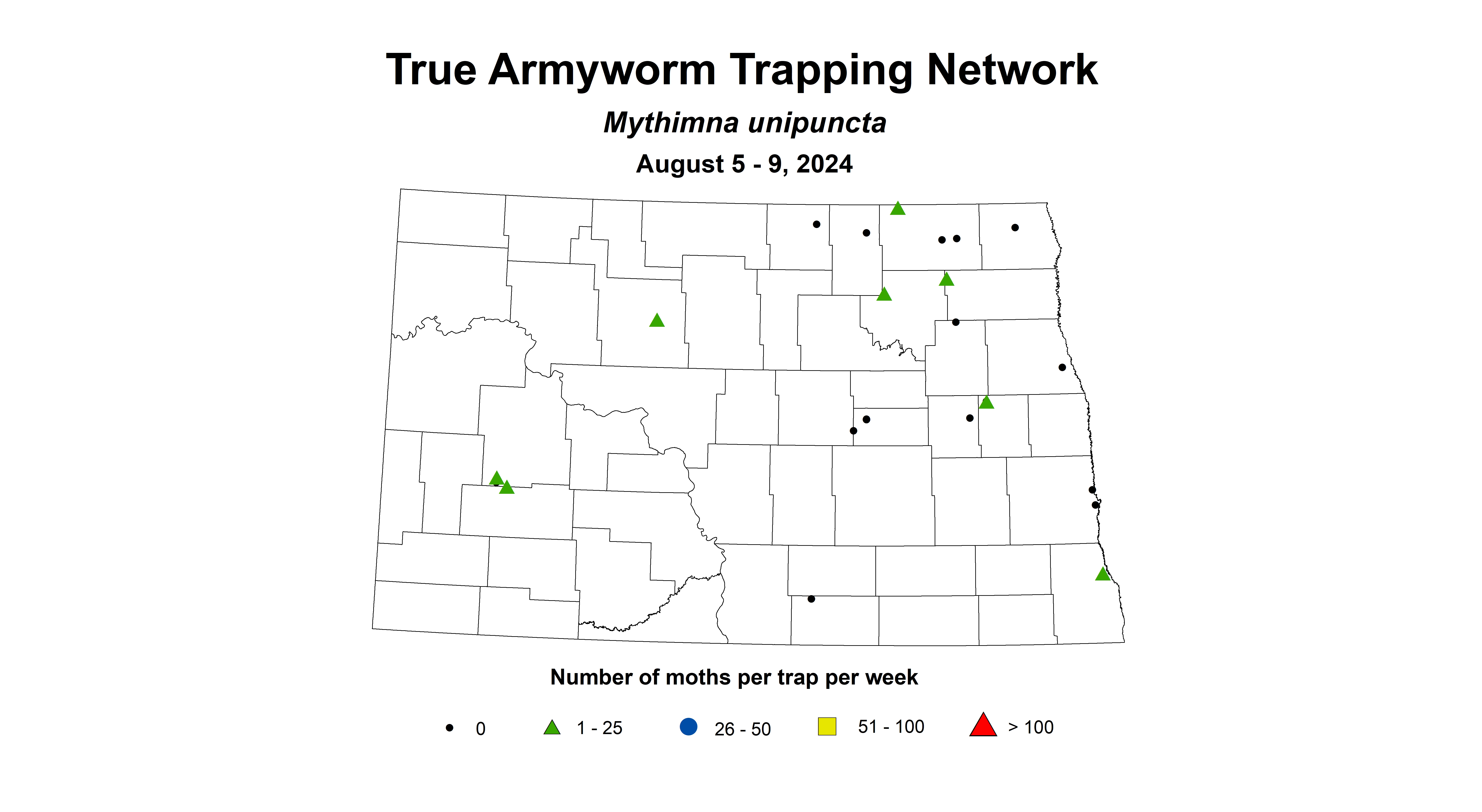 true armyworm August 5 - 9 2024