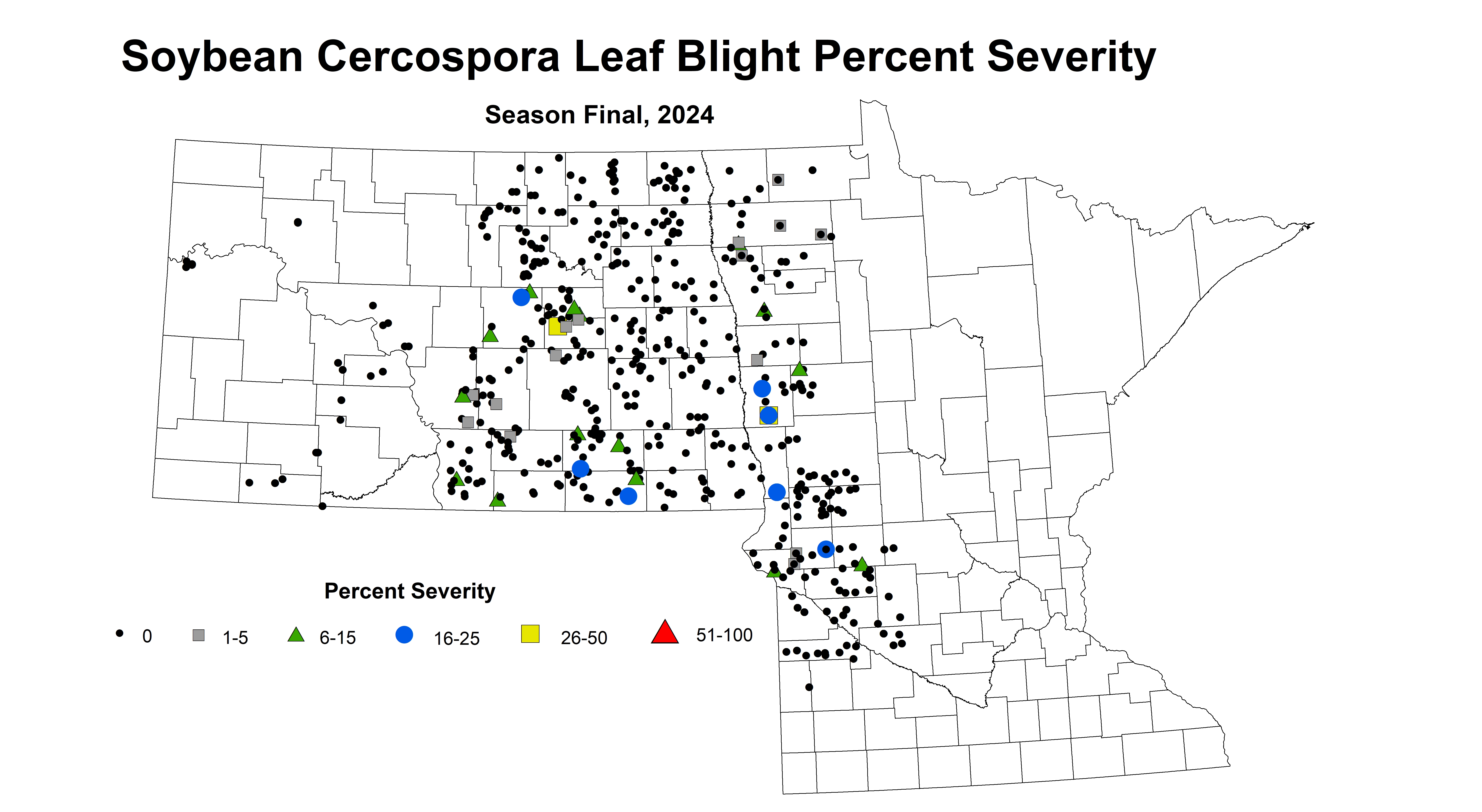 corrected soybean cercospora leaf blight severity season final 2024