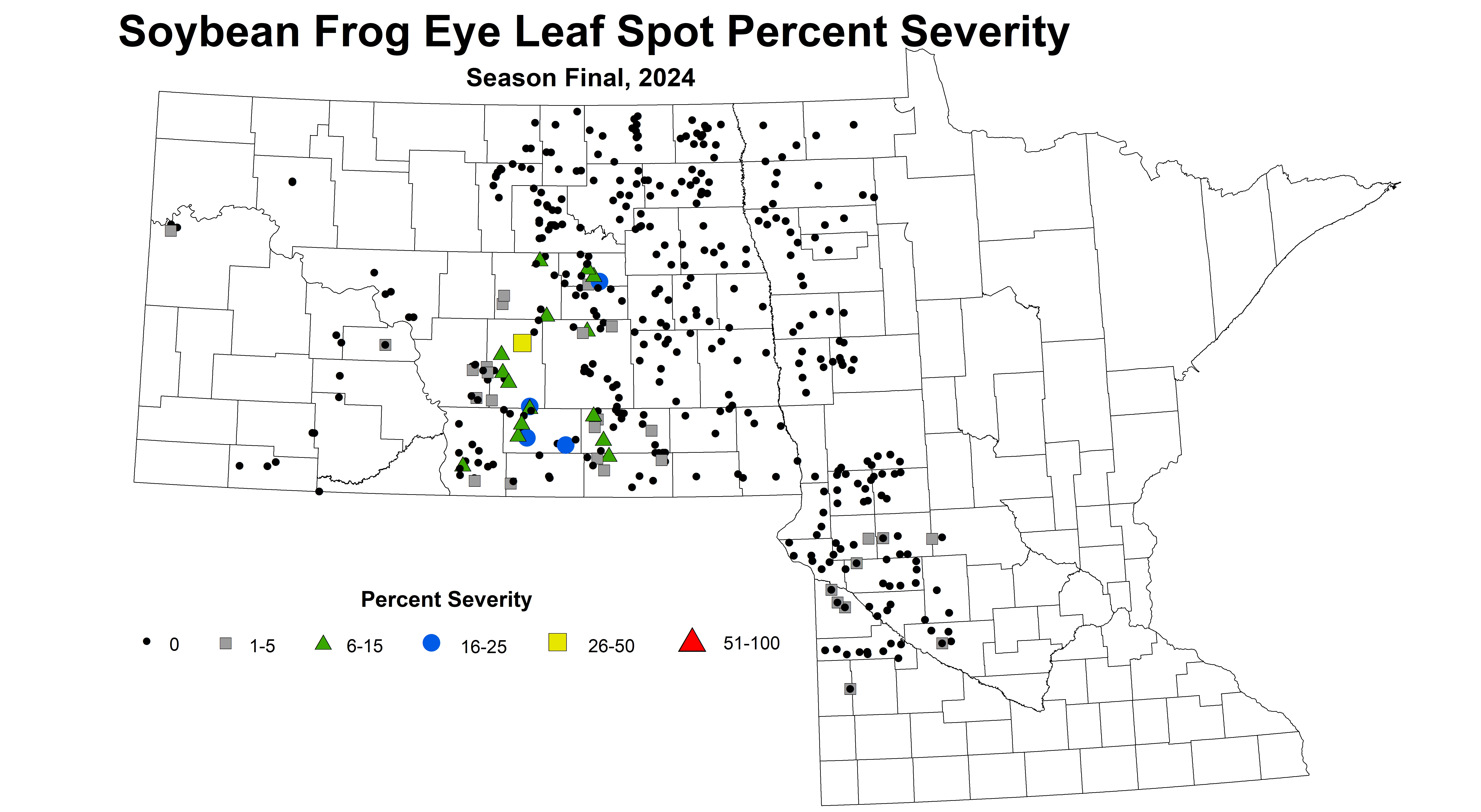 corrected soybean frog eye leaf spot severity season final 2024