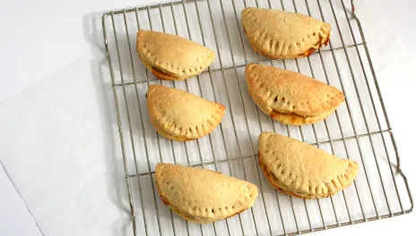 Blachinda, baked and on a cooling rack