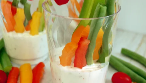 Vegetable Dip Cups