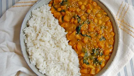 Pumpkin Chickpea Curry