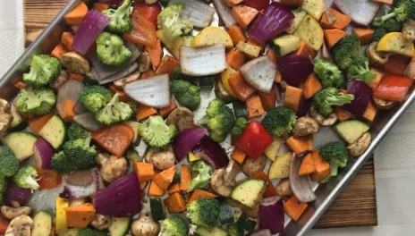 Easy Roasted Vegetables 