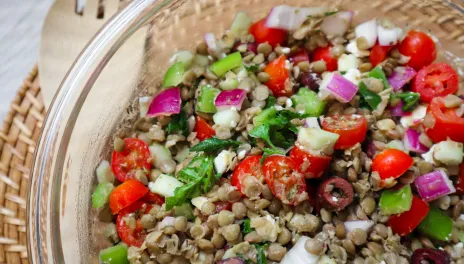 Greek Lentil Salad