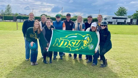 NDSU Students in England