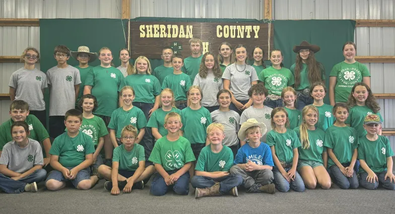 2024 Sheridan County 4-H group