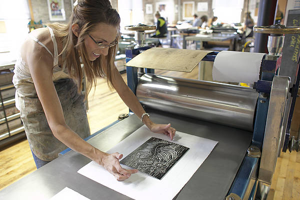 Printmaking Lab | Visual Arts | NDSU