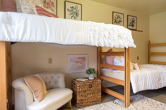 dorm room ideas bunk beds