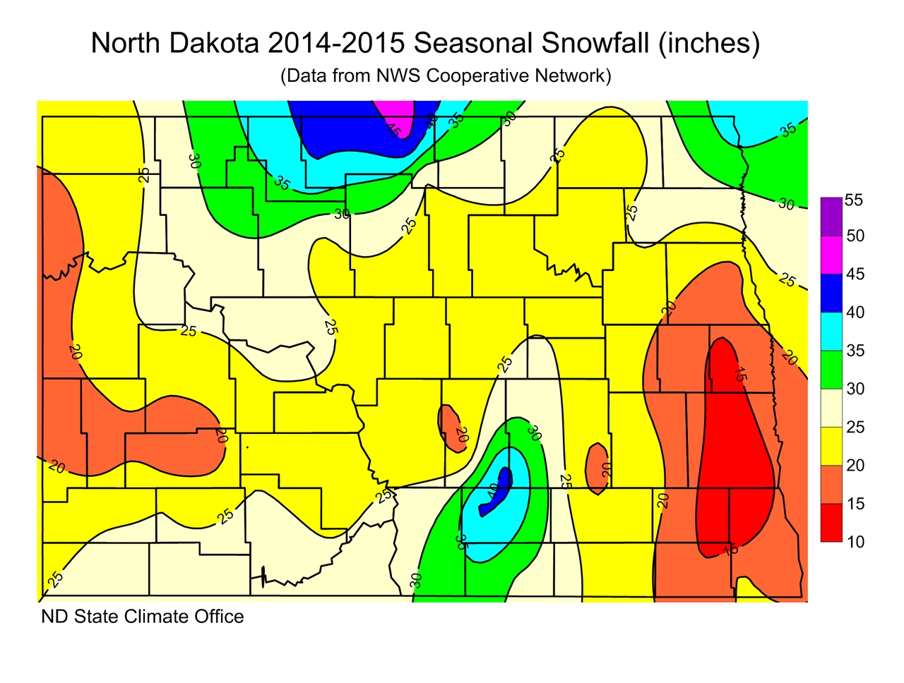 20142015 North Dakota State Climate Office NDSU