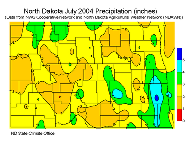 official precipitation totals