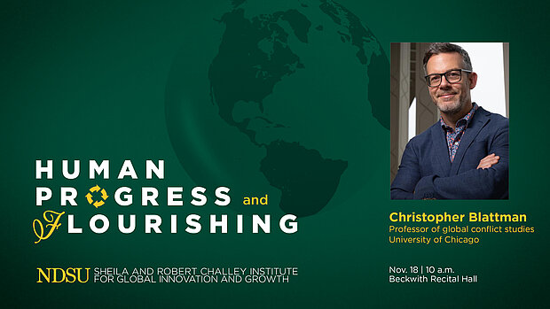 Economist To Present Human Progress And Flourishing Workshop Ndsu