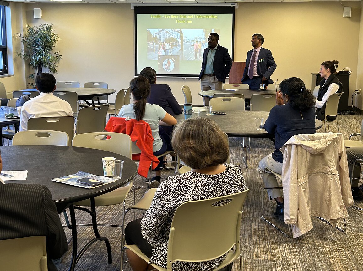 Image of International Faculty at NDSU event