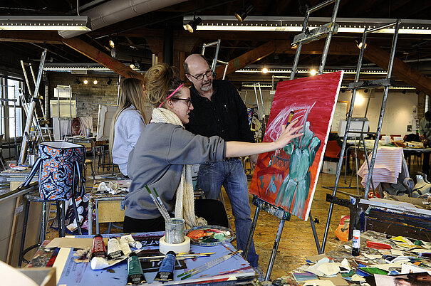 Painting Studio | School Of Design, Architecture And Art | NDSU