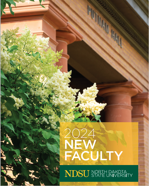 Image of the cover of the 2024 New Faculty Directory