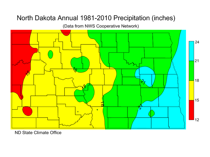 Precipitation North Dakota State Climate Office NDSU