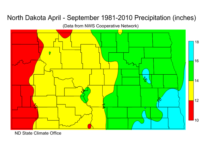 Precipitation North Dakota State Climate Office NDSU