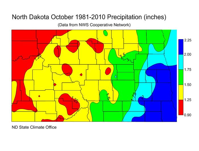 Precipitation North Dakota State Climate Office NDSU