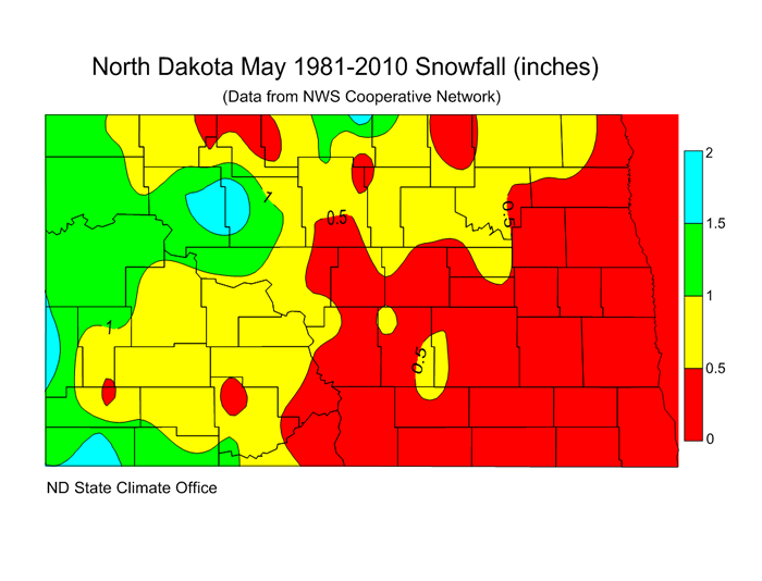 Snow | North Dakota State Climate Office | NDSU