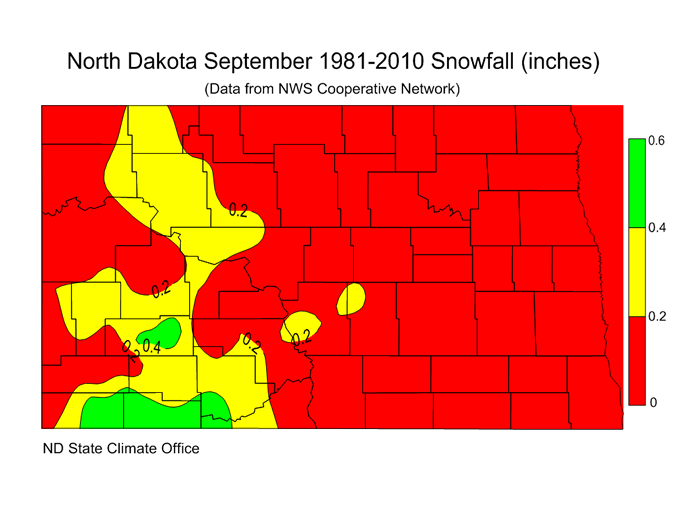 Snow | North Dakota State Climate Office | NDSU