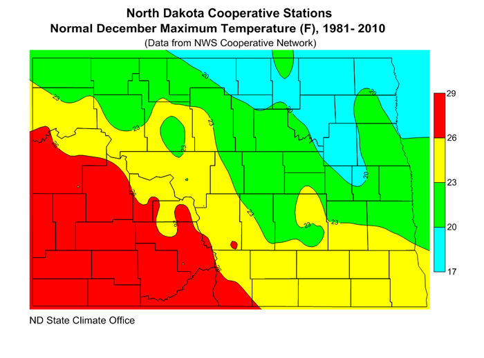 High Temperature | North Dakota State Climate Office | NDSU