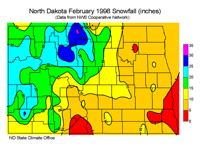 1997-1998 | North Dakota State Climate Office | NDSU