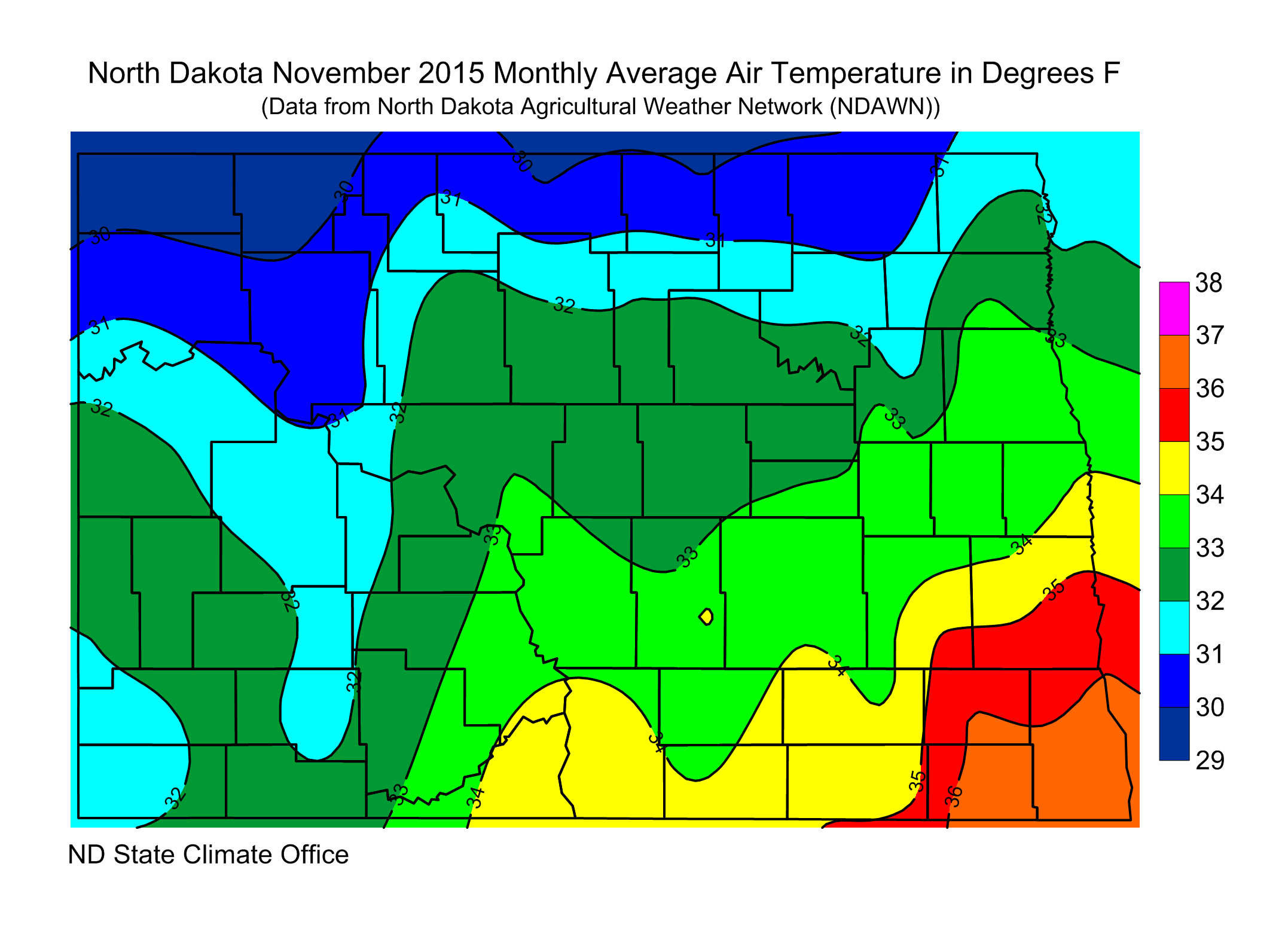 2015 North Dakota State Climate Office NDSU