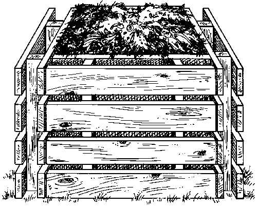 Компостер садовый схема сборки