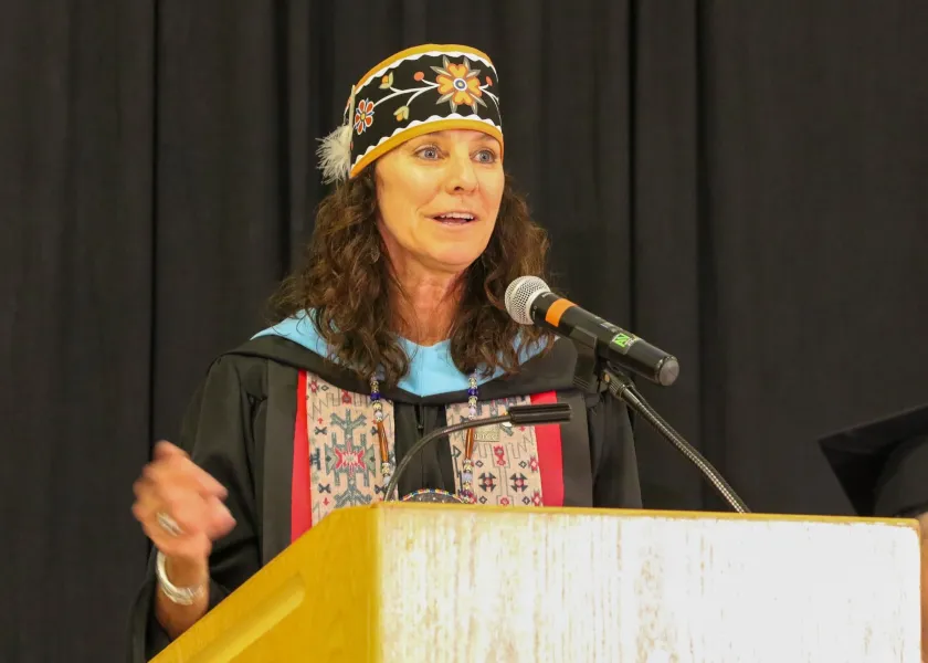 President of the Fond du Lac Tribal and Community College Anita Hanson