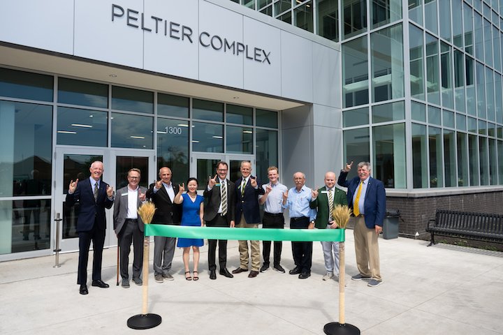 The newly constructed Peltier Complex.