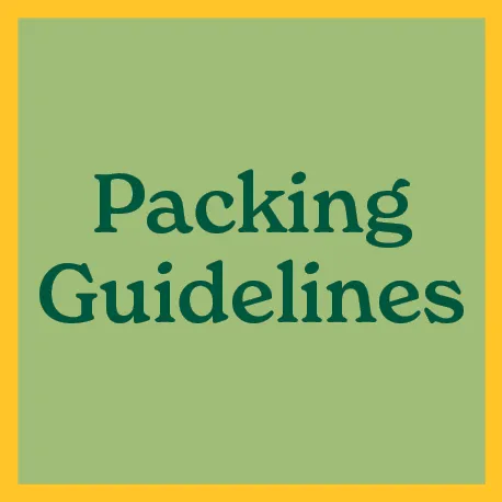 Packing Guidelines
