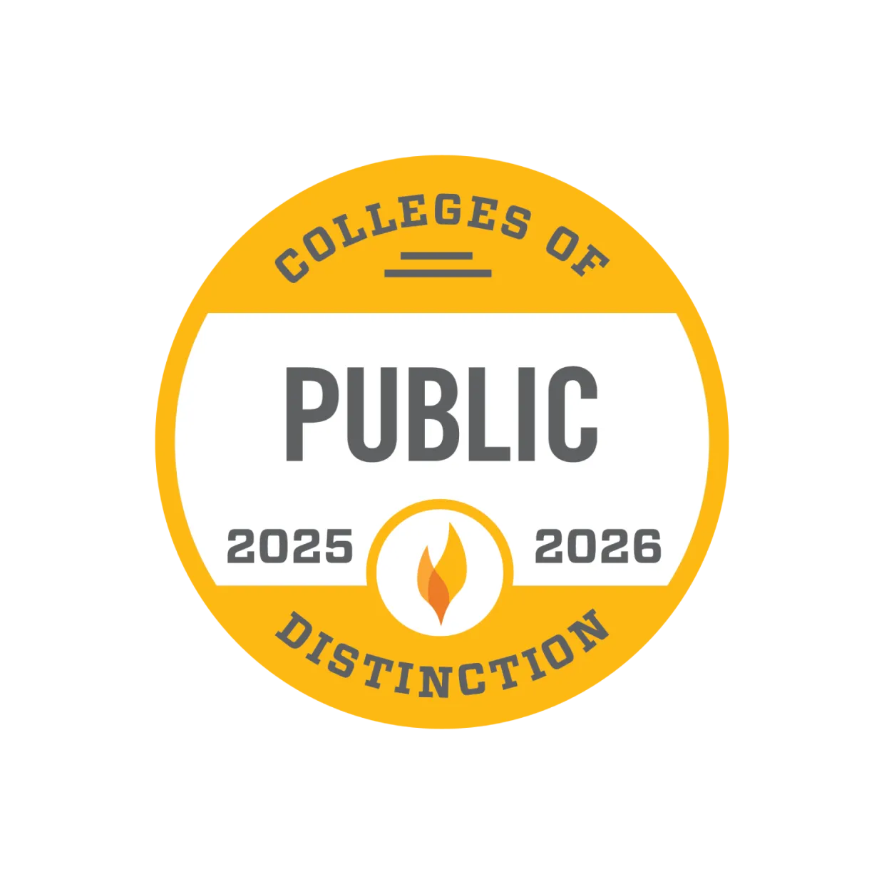 Colleges of Distinction Badge for Public