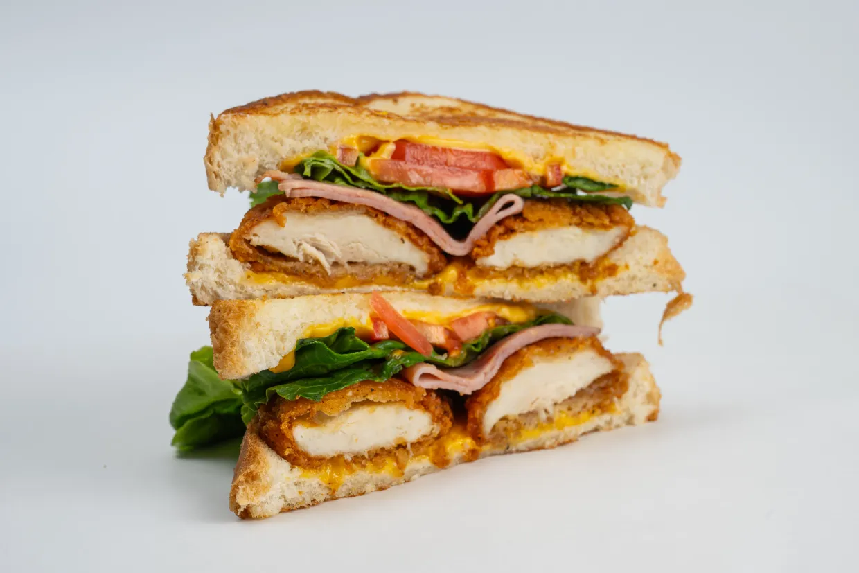 Chicken strip hot sandwich