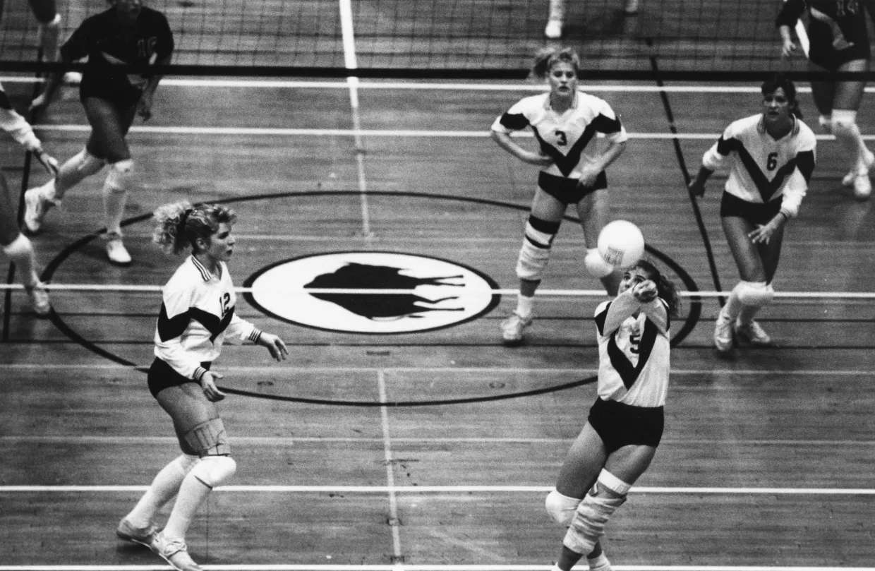 NDSU Volleyball alumna Anita Hanson (#5)