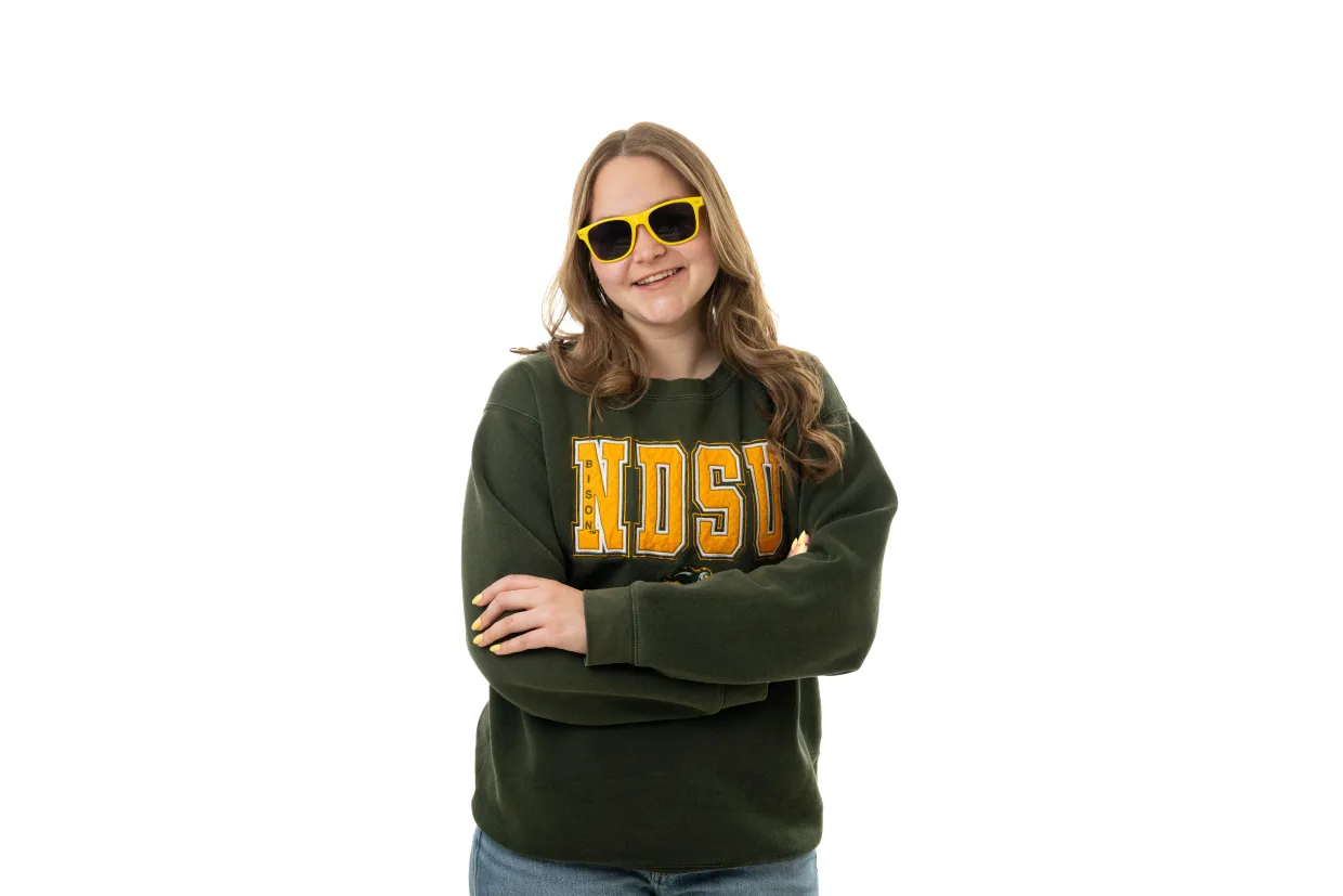 NDSU student Bryn Frost